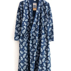 Navy Blue Leaves / M
